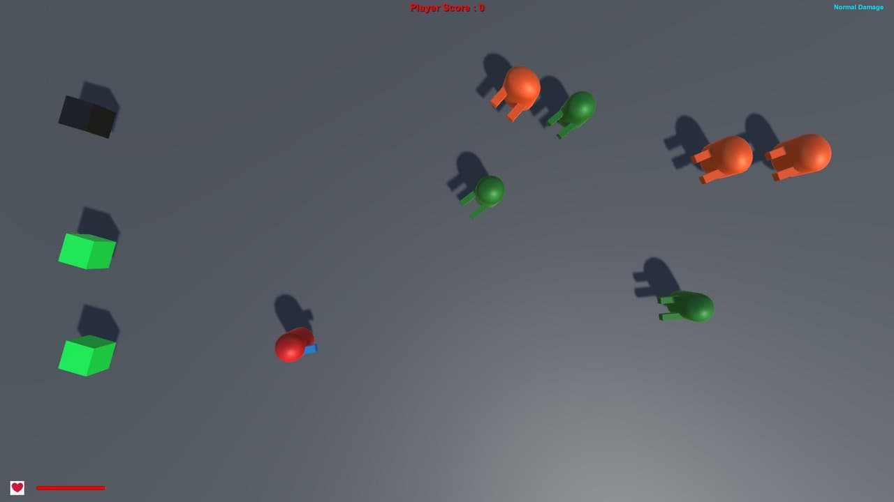 Top-Down Shooter Zombie - Prototype