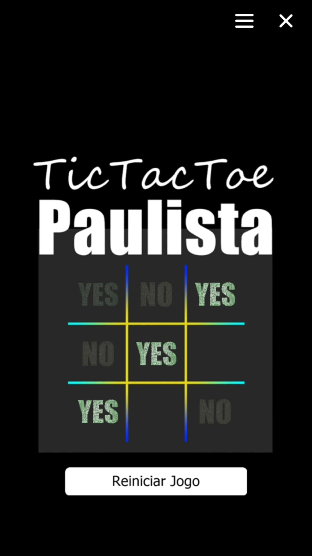 tictactoepaulista screenshot 2