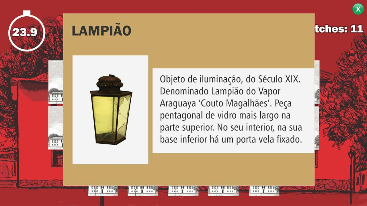 Jogo da Memória Museu das Bandeiras