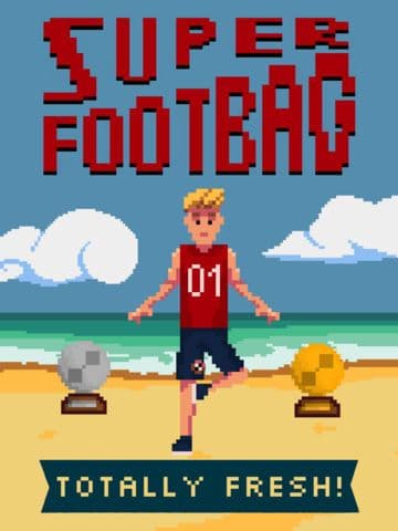 Super Footbag - World Champion 8 Bit Hacky Ball Juggling Sports Game screenshot 2