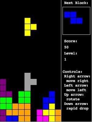 4 Falling Blocks