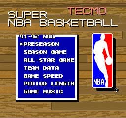 Tecmo Super NBA Basketball