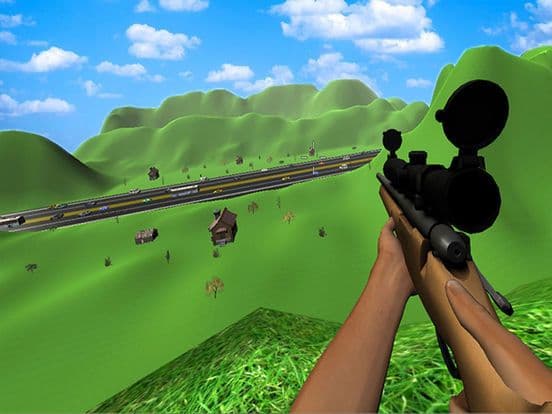 Highway Shooter: Traffic Sniper 3D screenshot 2