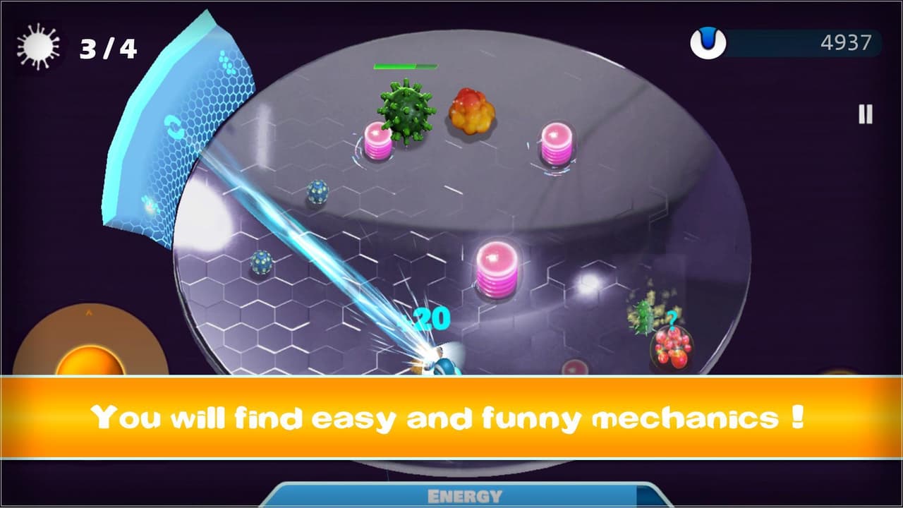 Virus vs Nanobot screenshot 6