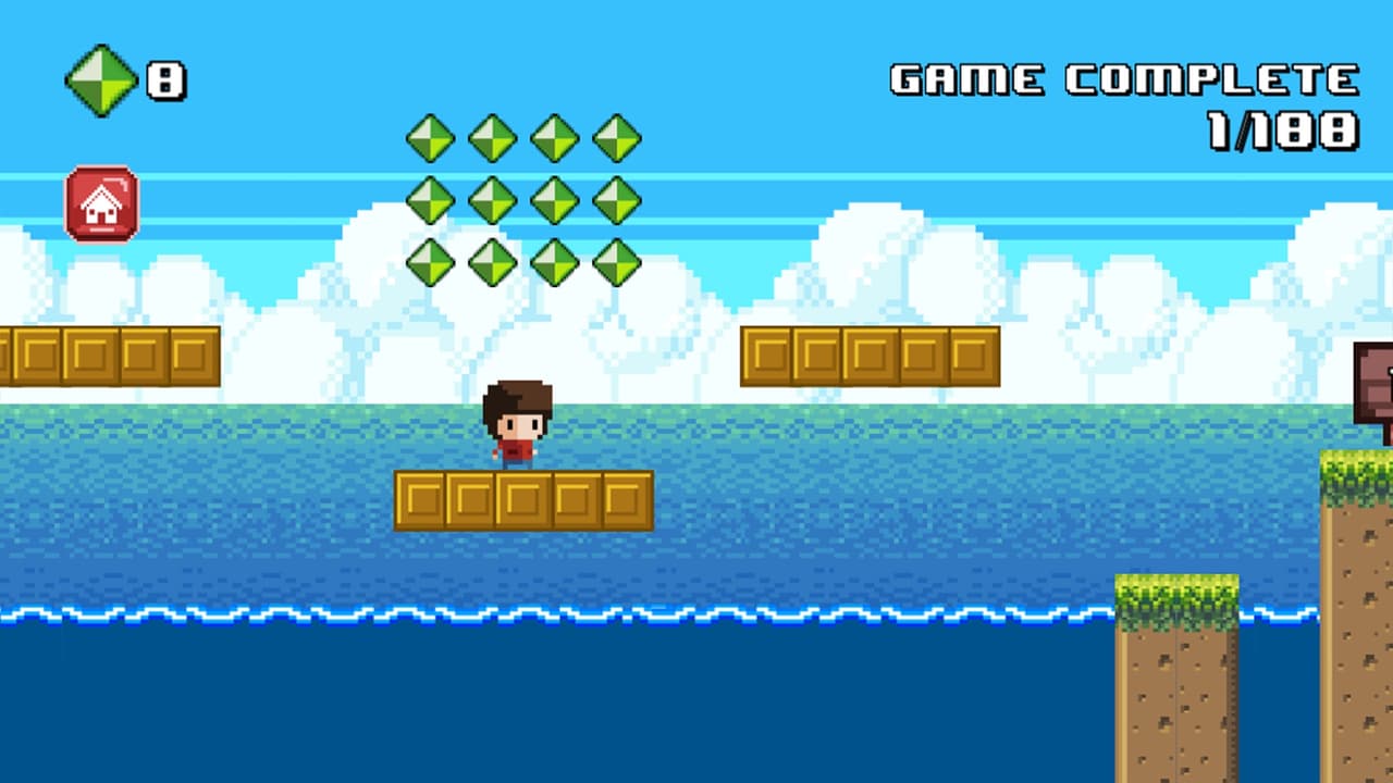 Niwashi Kid - Super 8 bit run and fun screenshot 2
