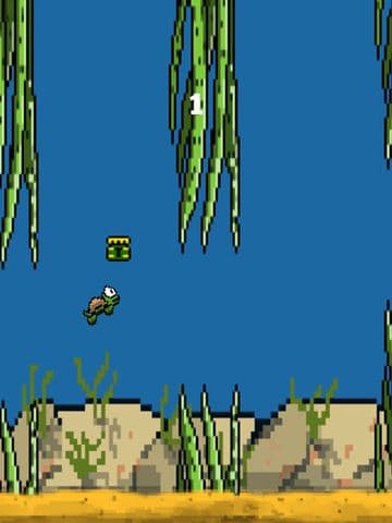 Turtle Swim: Insane Flapping screenshot 2