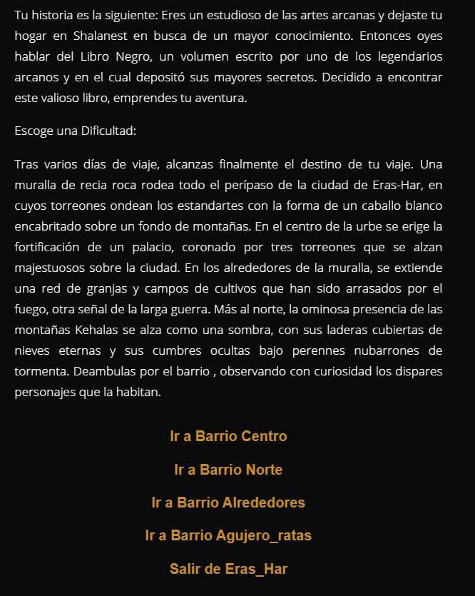 El reino de la sombra screenshot 2