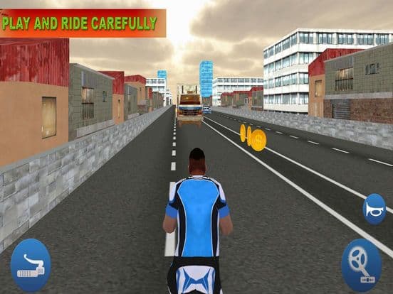 Bicycle In Traffic screenshot 3