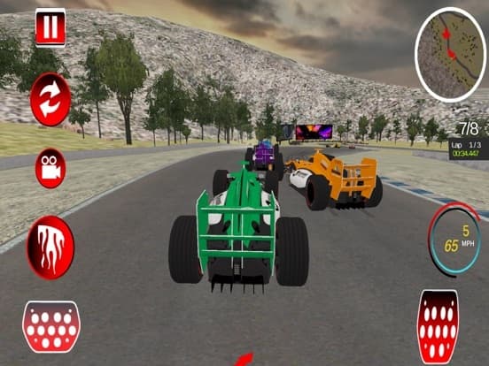 Extreme Sports Racing Car pro screenshot 6