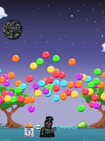 Dark Invader Bubble Shooter screenshot 4