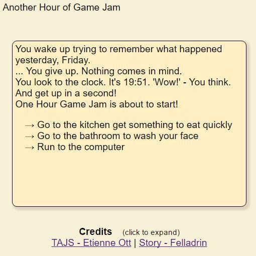 Another Hour of Game Jam