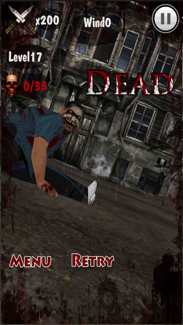 Zombie War-Knife Master3D