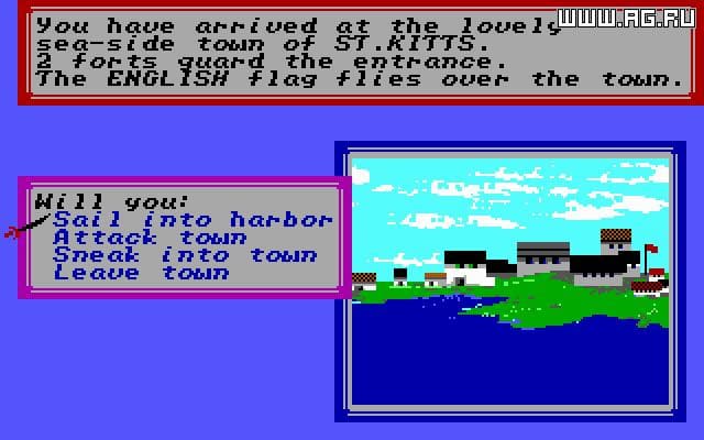 Sid Meiers Pirates! (1987) screenshot 3