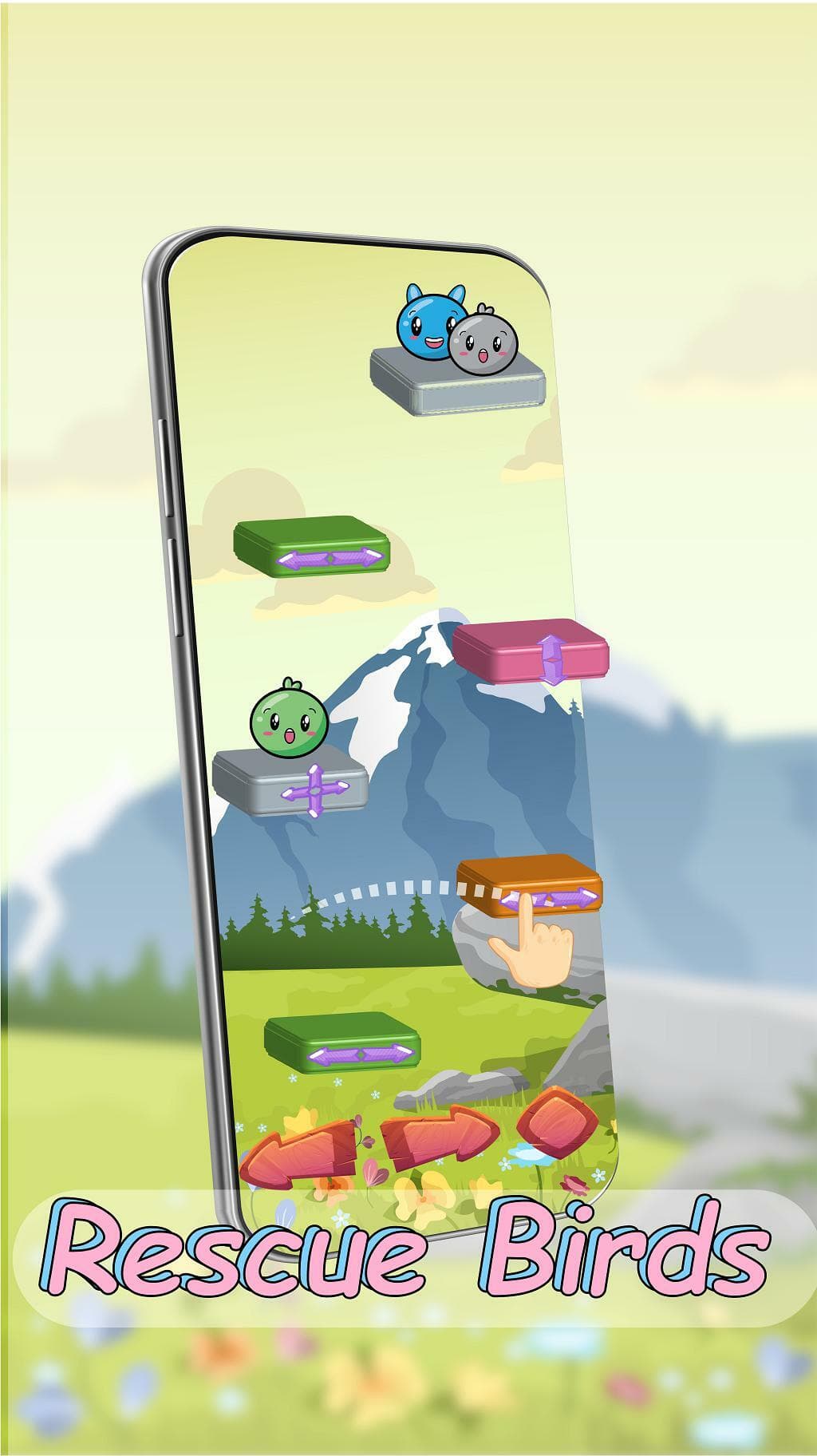 Pony Birds Jump - Puzzle screenshot 2