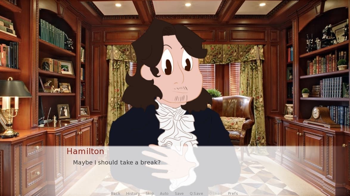 Hamilton: The Dating Sim screenshot 2