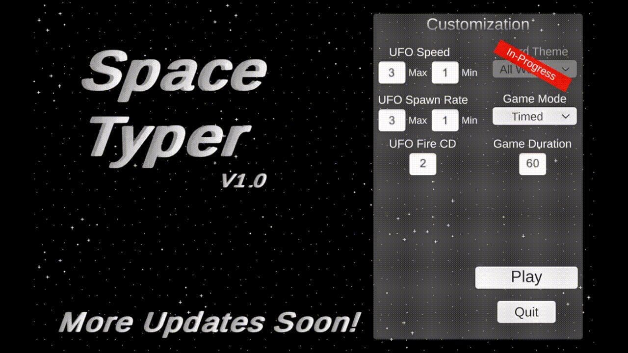 Space Typer (CieriusGames) screenshot 2