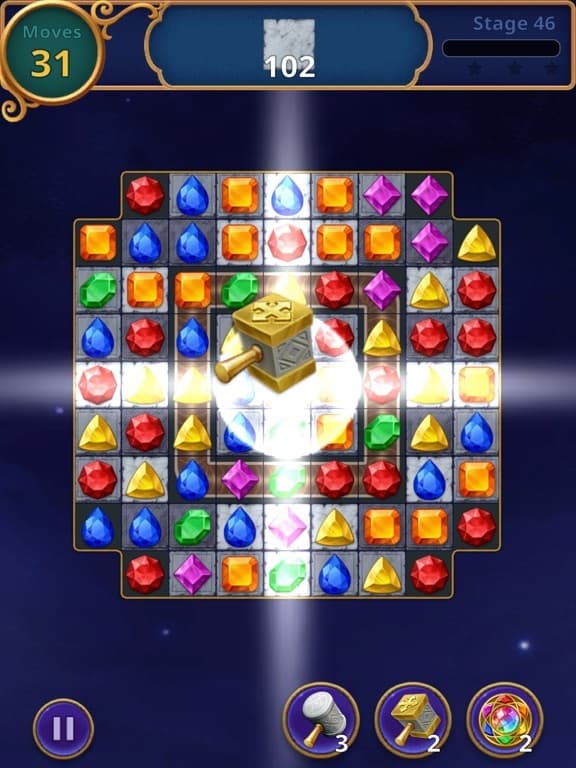 Jewels Magic: Mystery Match3 screenshot 4