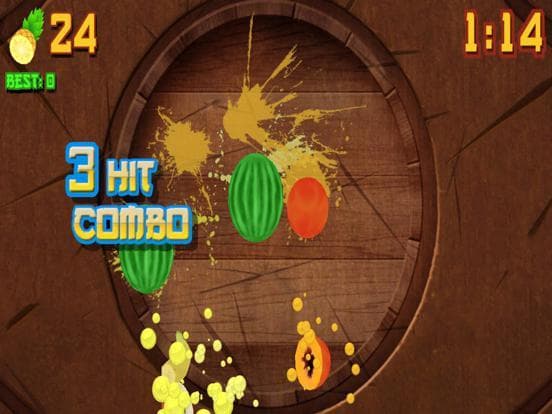 Fruit Slice Hero - Ninja Games screenshot 2