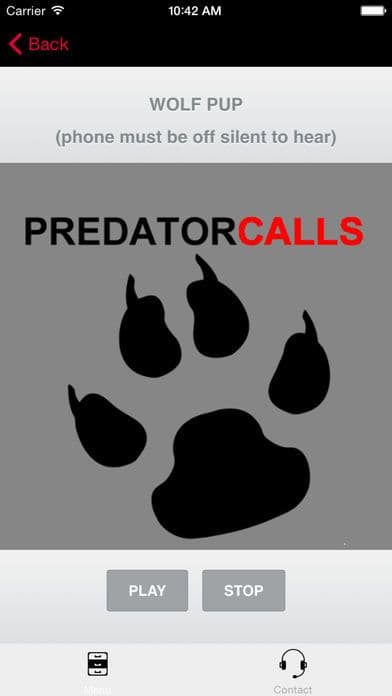 REAL Predator Calls - 40+ PREDATOR HUNTING CALLS! - BLUETOOTH COMPATIBLE screenshot 2