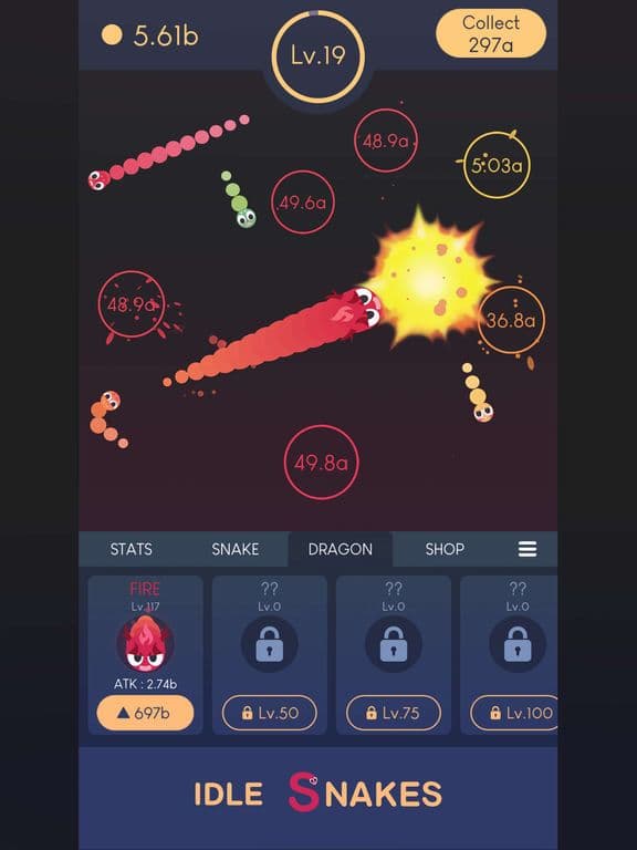 Idle Snakes-Control Balls screenshot 5