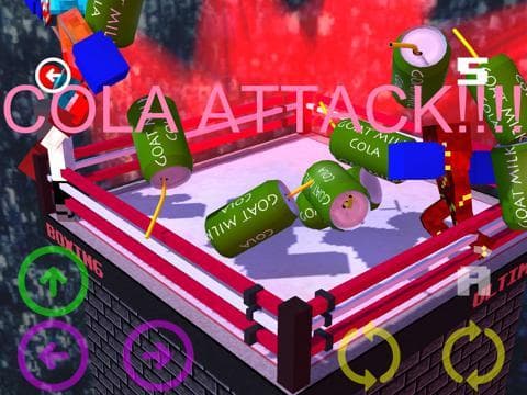 Blocky Boxing Match 3D - Endless Hunter Survival Craft Game (Free Edition) screenshot 3