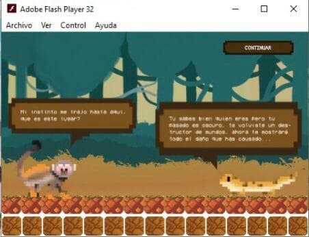 Penumbra (un videojuego de Saving Monkeys) screenshot 2
