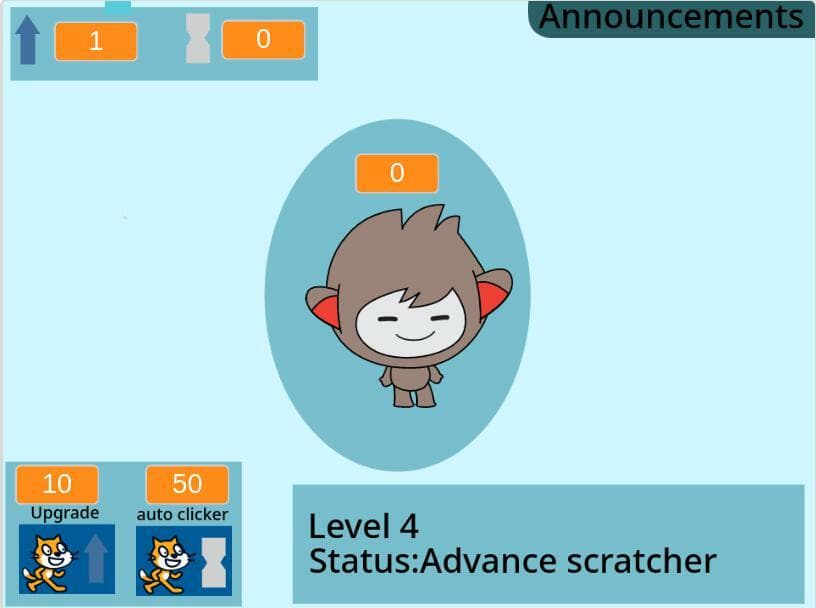 Scratcher Clicker game screenshot 3