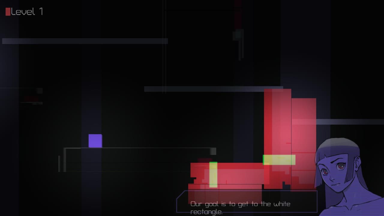 white rectangle