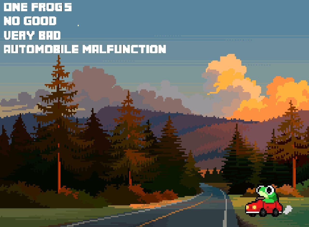 One Frogs No Good Very Bad Automobile Malfunction screenshot 2