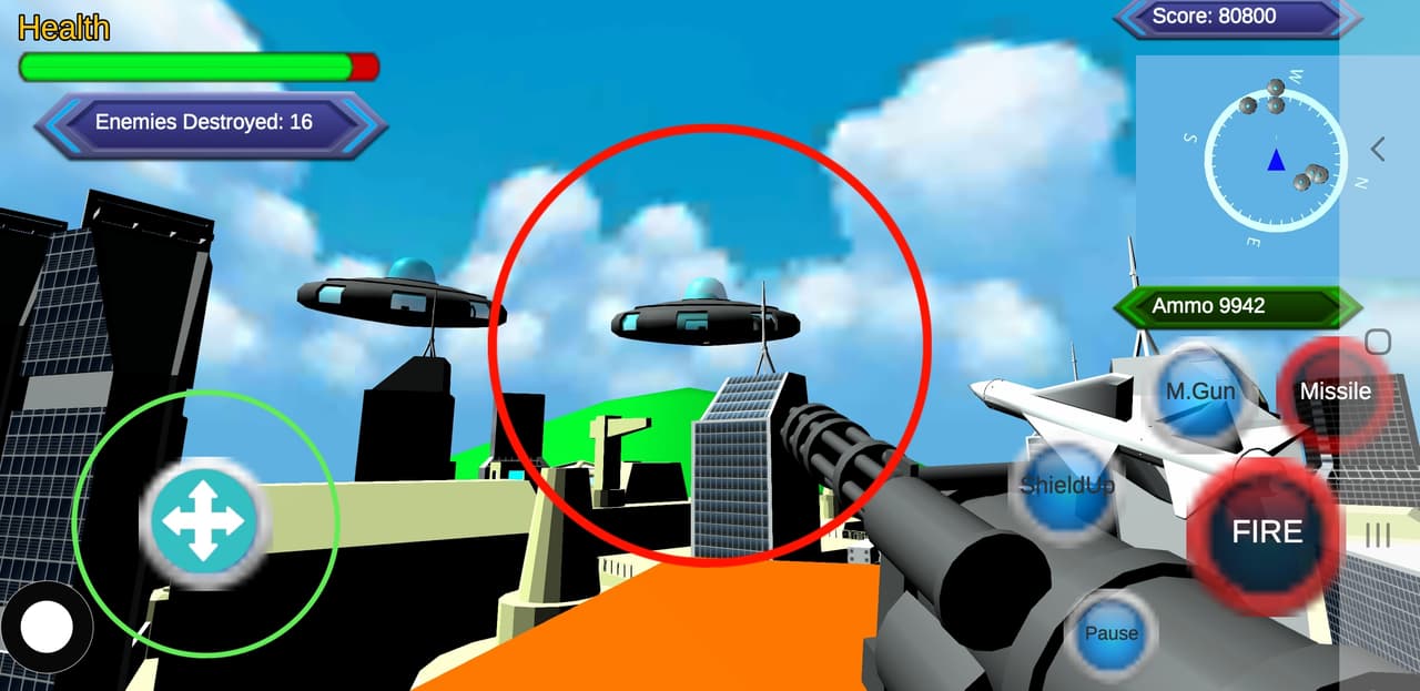 Martian Assault(Google Play) screenshot 4