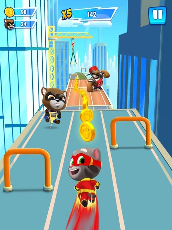 Talking Tom Hero Dash screenshot 2