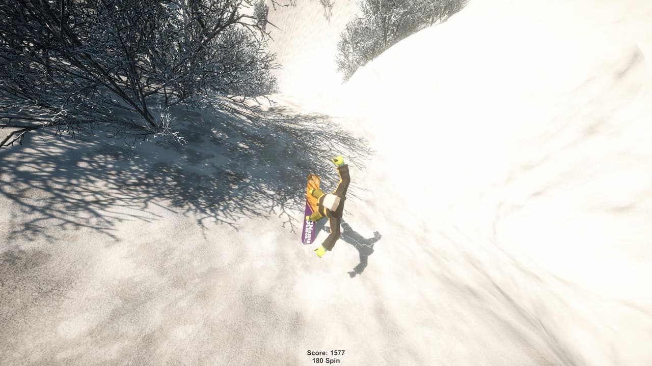 Snowboarding demo screenshot 2