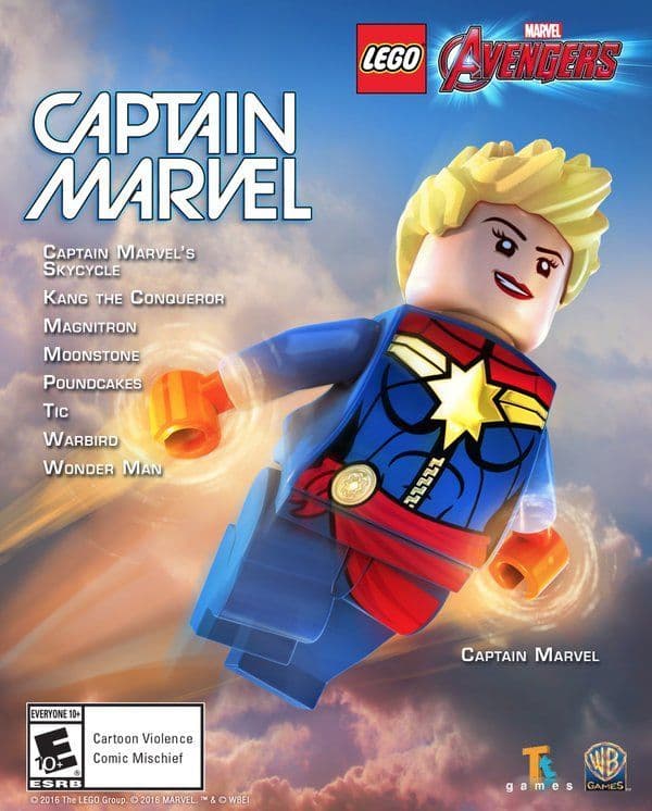 LEGO Marvels Avengers - Classic Captain Marvel Pack
