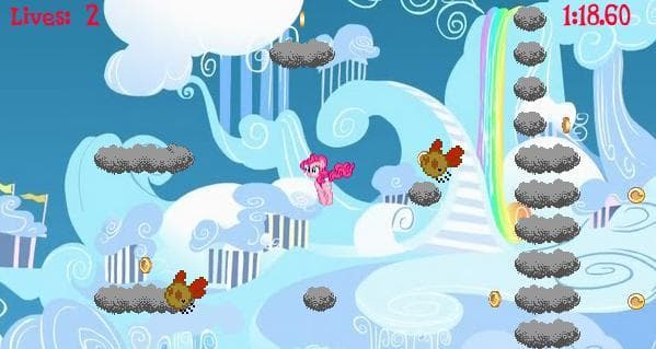 Pinkie Pies Perilous Platforms! (2012 Demo) screenshot 3