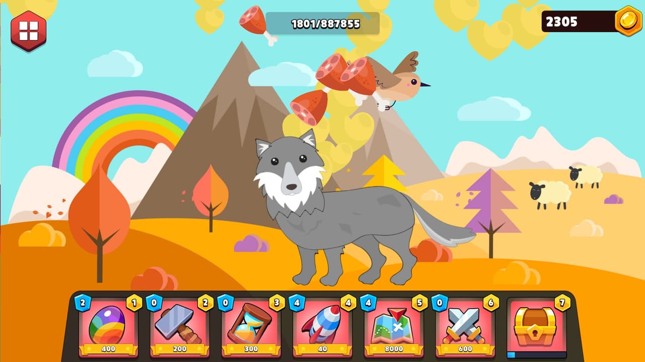 Feed the Pets Fall Animals
