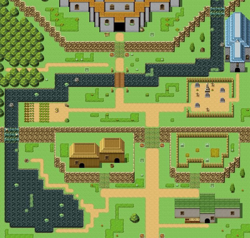 Démo1: Village paisible