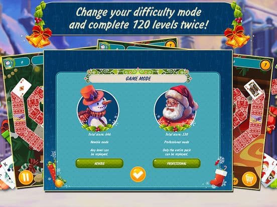 Solitaire Christmas. Match 2 Cards Free. Card Game screenshot 5