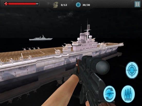 Combat Navy Marineship - Gunship Shooter screenshot 2