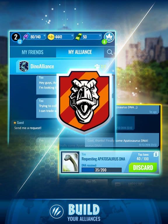 Jurassic World Alive screenshot 5