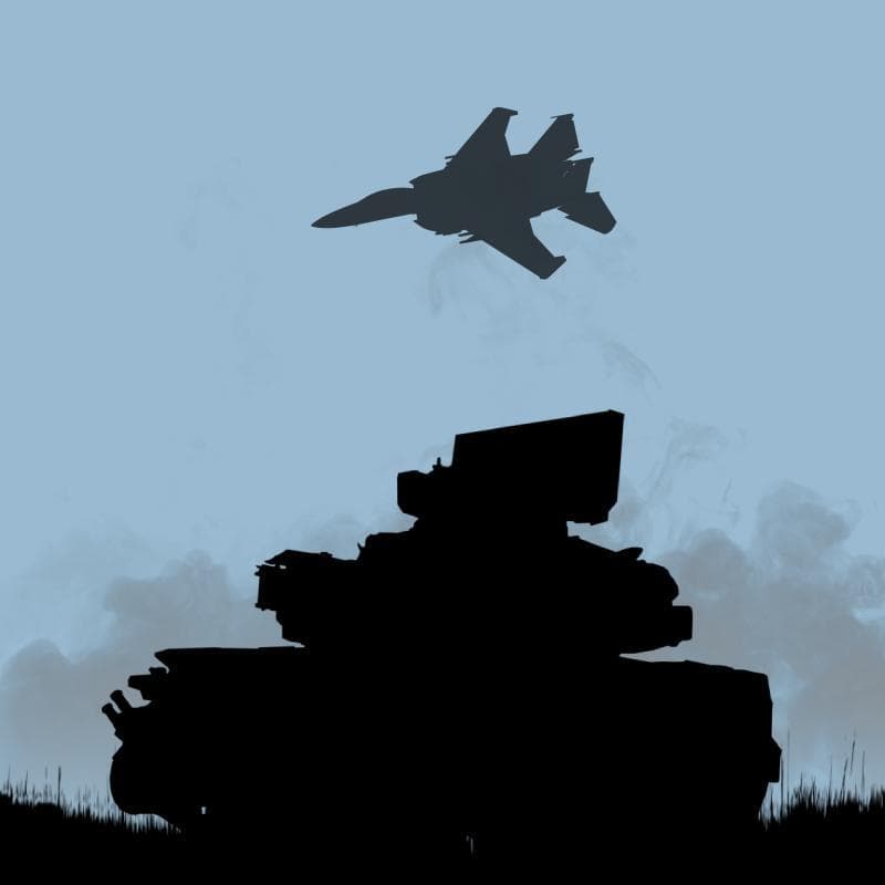 Anti-aircraft simulator