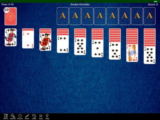 Double Klondike V2 screenshot 4