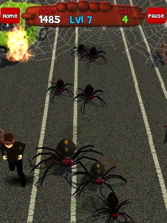Spiders Smasher: Mutants bugs screenshot 2