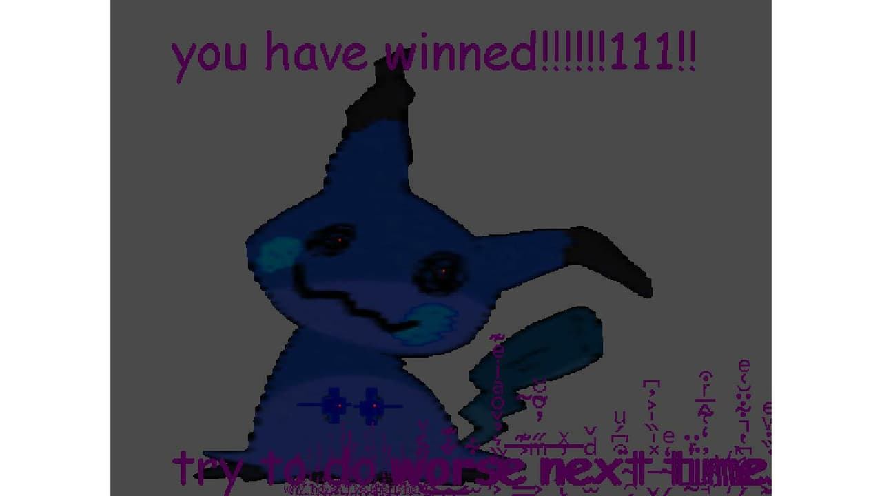 Mimikyus Basics But you Mimikyu! | Baldi Mod screenshot 5