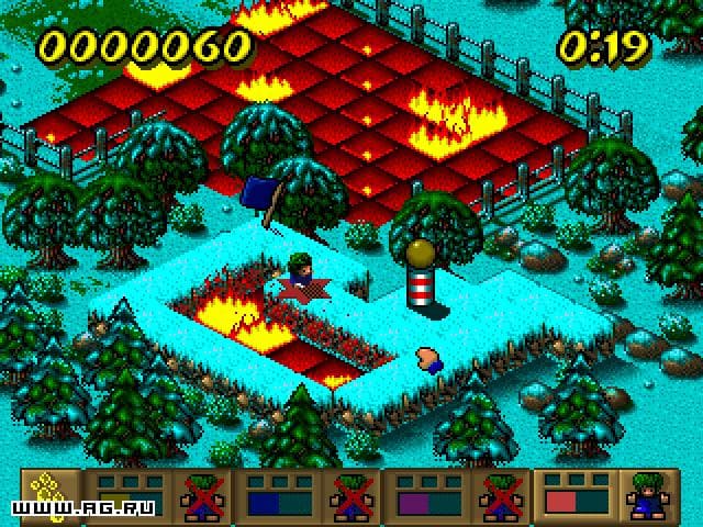 Lemmings Paintball screenshot 5