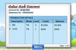 Bailout Bonanza screenshot 3
