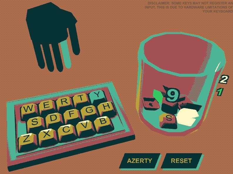 Keyboard Twister (papercookies)