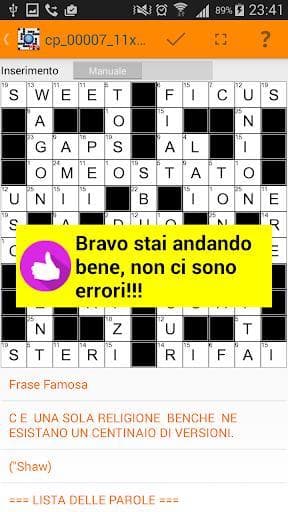 Cruciverba Crittografati (PRO) screenshot 4