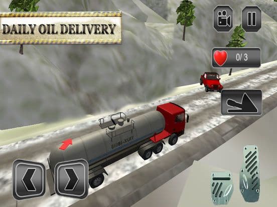 Offroad Oil Tanker - Winter Fuel Tranportation screenshot 3