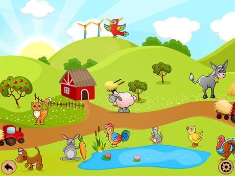 Join the Dot game for Children - Free puzzle play with animals preschool toddlers learn alphabets and numbers screenshot 5