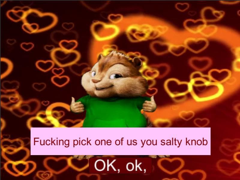 Alvin and the Chipmunks Dating Sim 2019 screenshot 3